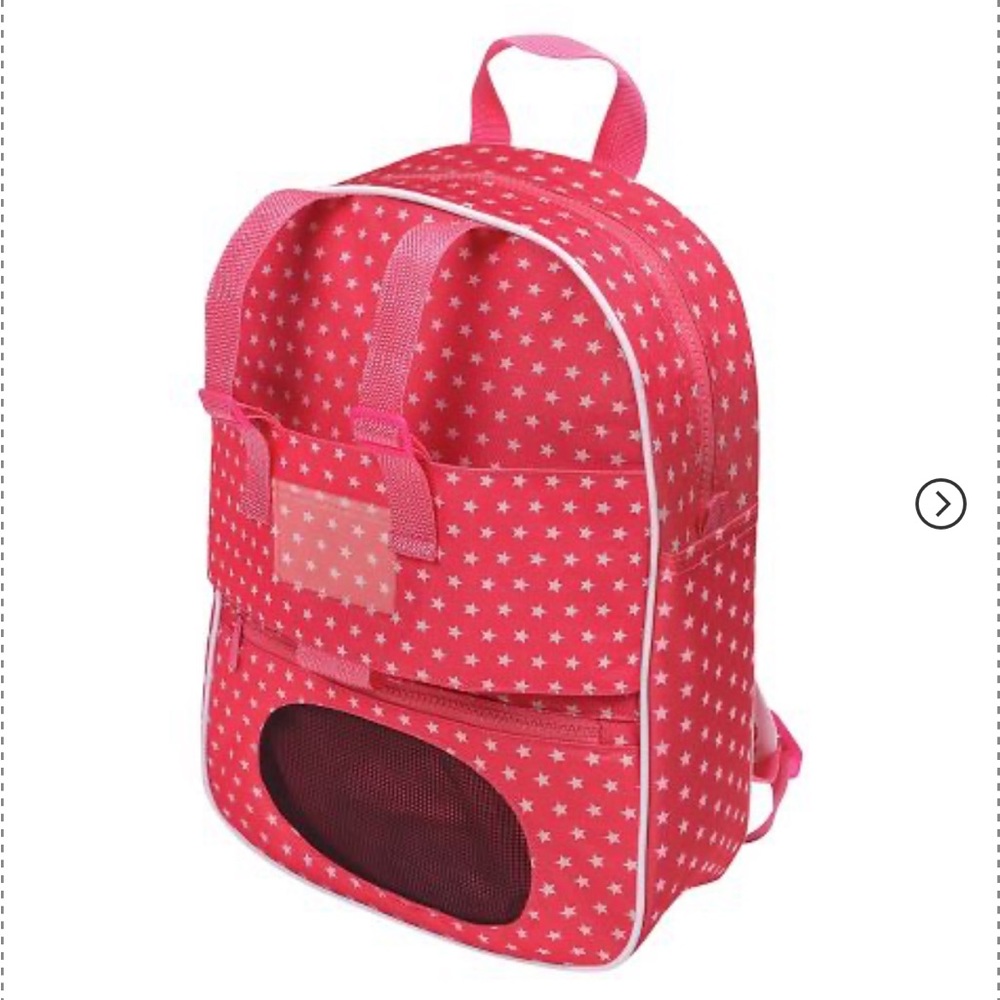 Badger Basket Doll Travel Backpack